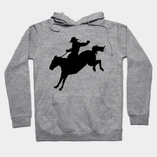 Rodeo Cowboy Silhouette Hoodie